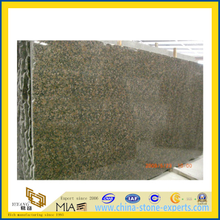 Flamed Natural Stone Baltic Brown Granite Slab for Countertop/Vanitytop (YQC)