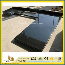 Natural Black Galaxy Granite Kitchen Countertop (YQW-GC052401)