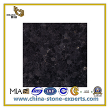 Natural Polished Absulote Black Granite Slab for Countertop & VanityTop(YQC)