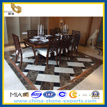 Cheap China Emperor Dark Brown Marble Tile(YQZ-MT)