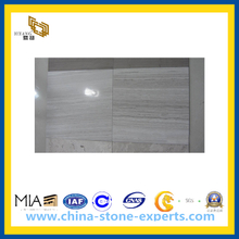 Wooden White Marble Tile for Floor/Wall (YQC) 