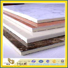 Brown/White Composite Stone Marble&amp;Ceramic Tile for Wall and Floor