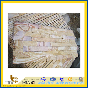 Multicolor Sandstone Cultural Stone for Wall Cladding (YQA-S1022)