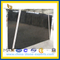Nero Angola Black Granite Slabs for Kitchen Top & Tiles (YQZ-GS)