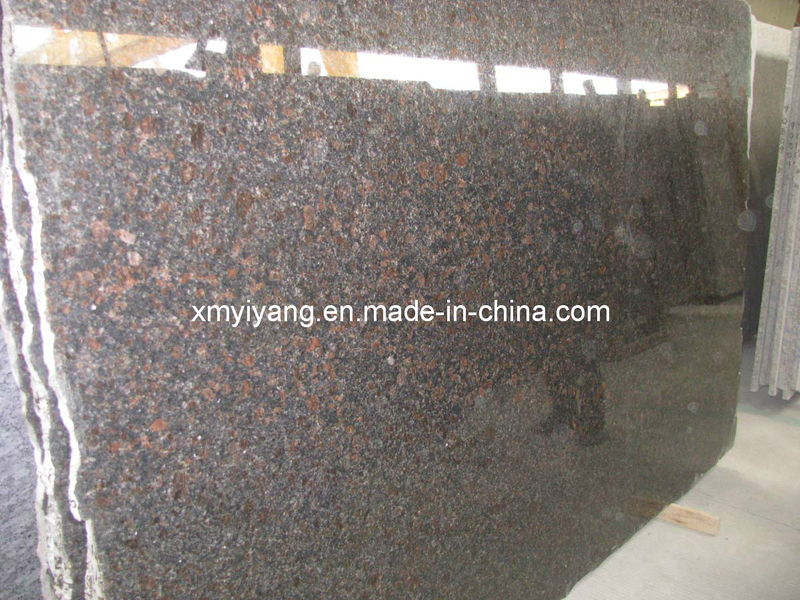 Tan Brown Granite Slab (Tiles, Countertop, Wall Cladding)