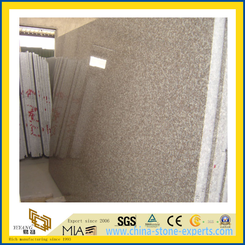 Polished Natural Stone Yellow G664 Granite Slab for Wall/Floor (YQC)