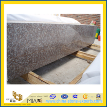 Peach Red Granite Small Slabs for Kitchen Countertop(YQC)