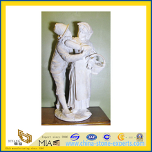 White Marble Stone Statue Carving for Manor Garden(YQG-LS1016)