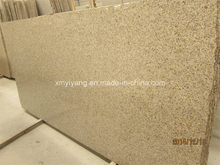 Natural G682 Rusty Yellow Granite Stone Slab for Countertop