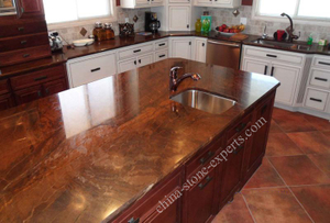 High Polished Brown Bronzite Granite Table Top / Kitchen Countertop (YQZ-GC1010)