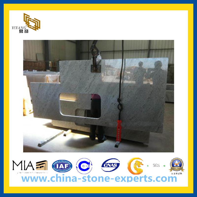 White Granite Countertop for Kitchen and Bathroom(YQG-GC1056)