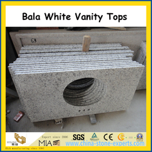 Chinese Bala White Granite Vanitytops for Kitchen and Bathroom