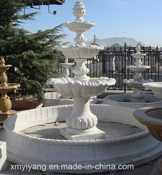 Granite Garden Stone Statue Fountain for Outdoor Decoration