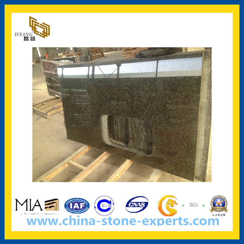 Ubatuba Granite Countertops, Pre-Fabricated Counter Tops(YQG-GC1138)