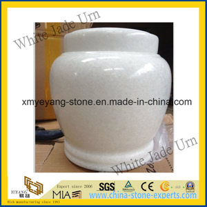 Chinese White Jade Cremation Urn / Cremation Urn / Ash Urn