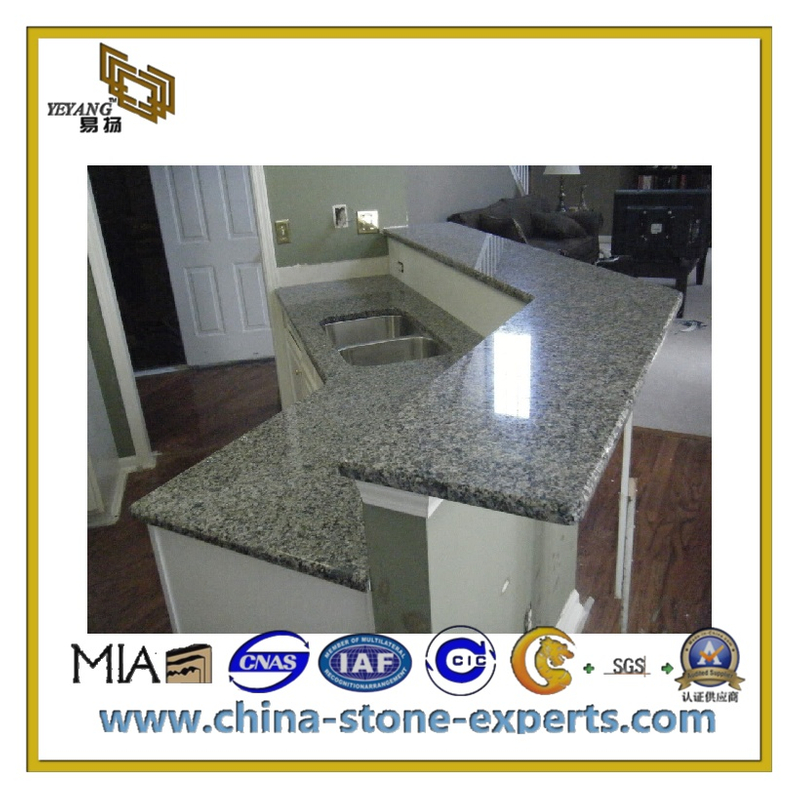 Top Sell Polished Cinderella Grey Marble Countertop for Kitchen or Bathroom (YQC-MC1008)