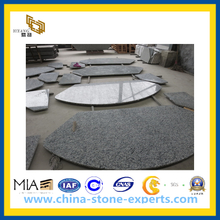 Spray White Granite Stone Countertop for Kitchen(YQG-GC1123)