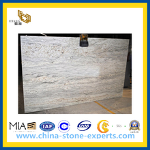 Polished River White Granite Slab for Countertop (YQZ-GS1015)