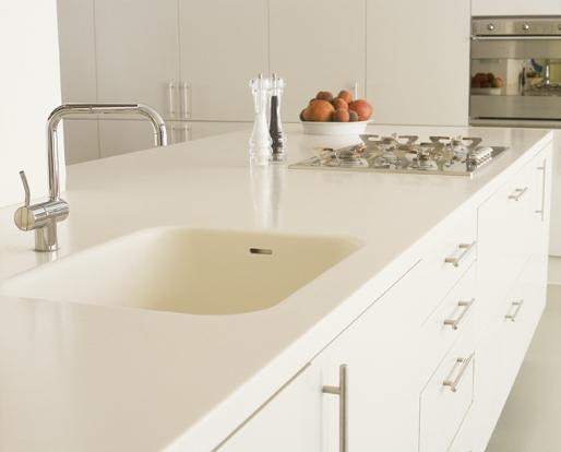 White Quartz Countertop for Kitchen, Vanity Top(YQW-QC100641)