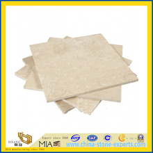 Cheap Polished Turkey Beige Travertine Stone Floor Tiles for Flooring(YQG-MS1019)