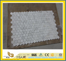 White Marble Stone Mosaic for Building Project-Yya