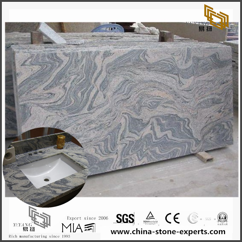Imperial Gold China Juparana Granite Slabs For Countertop Design