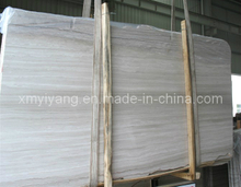 Grey White Wood Vein/Chenille White/White Oak/Serpeggiante//Nublado Marble Slab (YY-VWWGS)