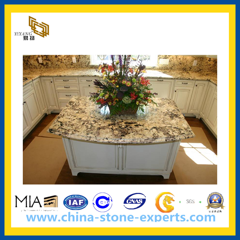 Marble Granite Countertop ,Vanity Top for Kitchen and Bathroom (YQG-CV1034)