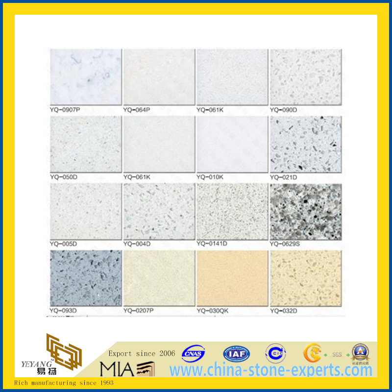 Artificial Marble/ Quartz Stone for Slabs and Countertops(YQG-QS1005)