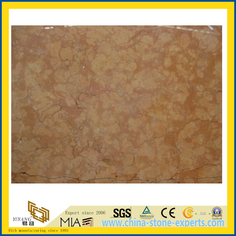 Chinese Rosso Verona Marble Slabs for Countertop/Vanity Top/Flooring