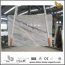 Fashion White Vemont Grey Stone Marble for Wall Backgrounds & Floor Tiles (YQW-MS090705）