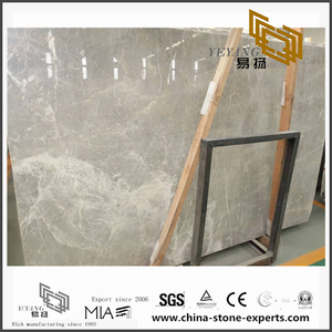New Polished Las Grey Marble for Wall Background (YQN-101301）