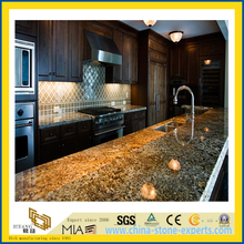 Natural Stone Polished Tiger Skin Granite Countertop for Kitchen/Bathroom (YQC)