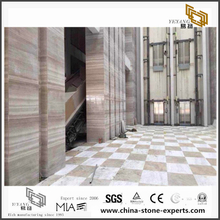 White Wood Grainy Marble for Background Design(YQN-082901)