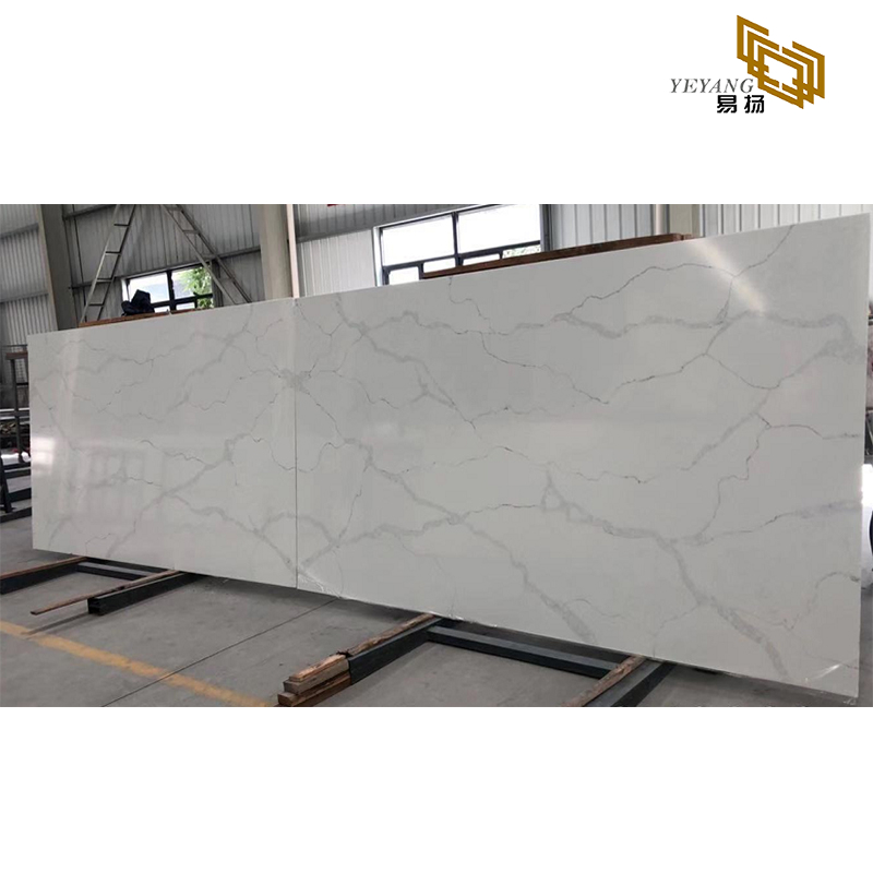 Beautiful quartz slab for kitchen countertops design wall tile backsplash nt-629