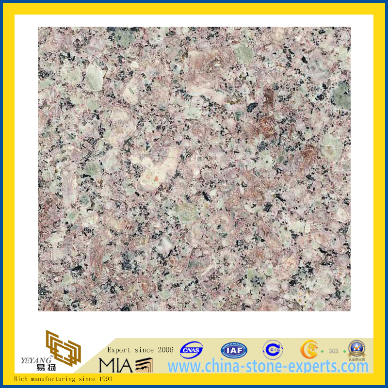 Polished Pink Red G611 Granite Slabs for Countertops (YQZ-G1019)