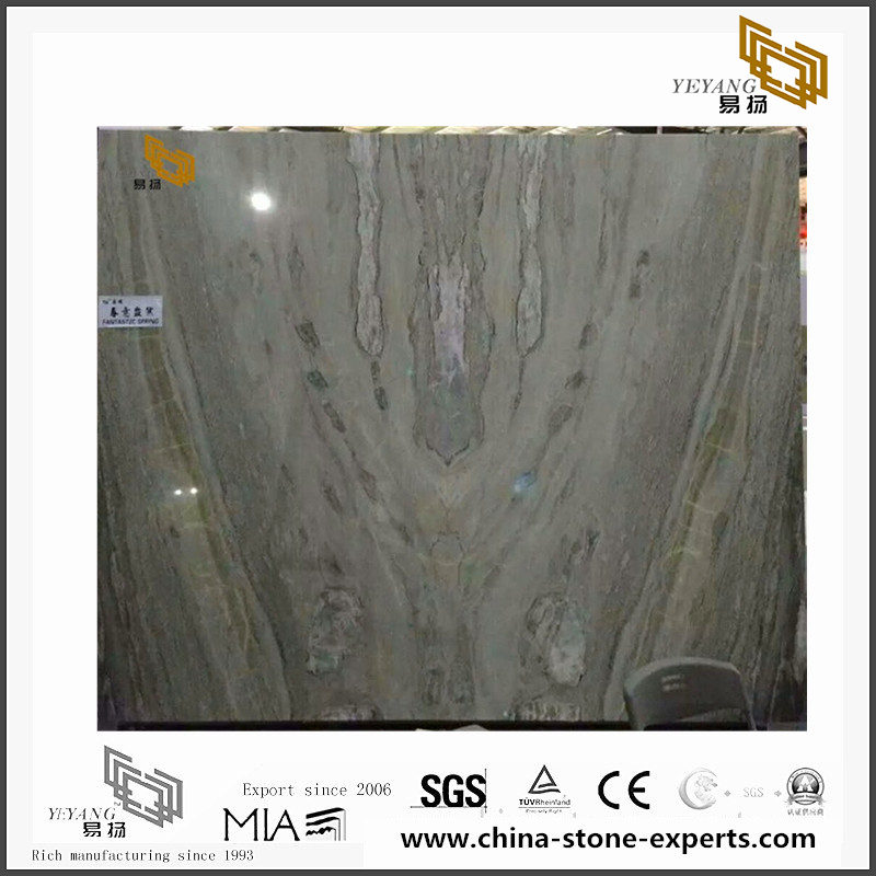 Fantastic Spring Grey marble for sale（YQN-091405）