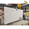 Calacatta white quartz kitchen countertops project manufacture YQ-NT309