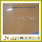 Polished Crystal Yellow Artificial Quartz Slabs for Kitchen Countertops (YQC)