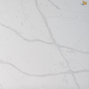 3cm Calacatta Elegant Quartz White with Gray Veins for Kitchen Countertop NT411