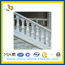 White Stone Granite Stair Railing for Staircase(YQG-PV1077)