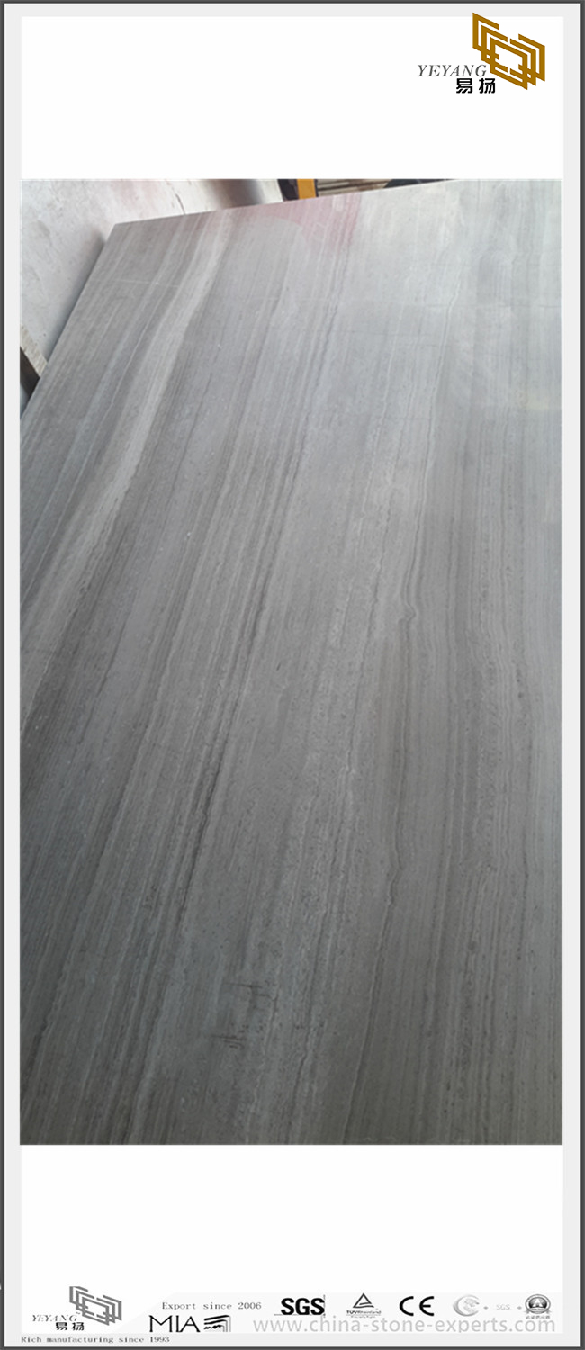 Grey Wood Grainy Marble for Background Design(YQN-082603)