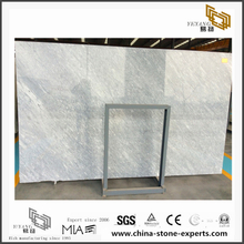 Background is installed with Roman Ice Grey marble（YQN-091204）