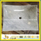 Bianco Carrara Marble Lavatory Sink for Hotel Bathroom