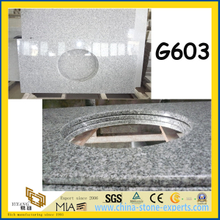Popular G603 White Granite Vanity Tops for Kitchen/Bathroom