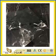 New Black Polished Stone Marble for Kitchen &amp; Bathroom Wall/Flooring Tile