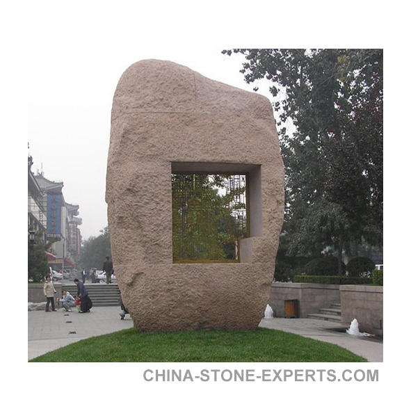 china natural granite landscaping stone for garden(YQG-LS1002)