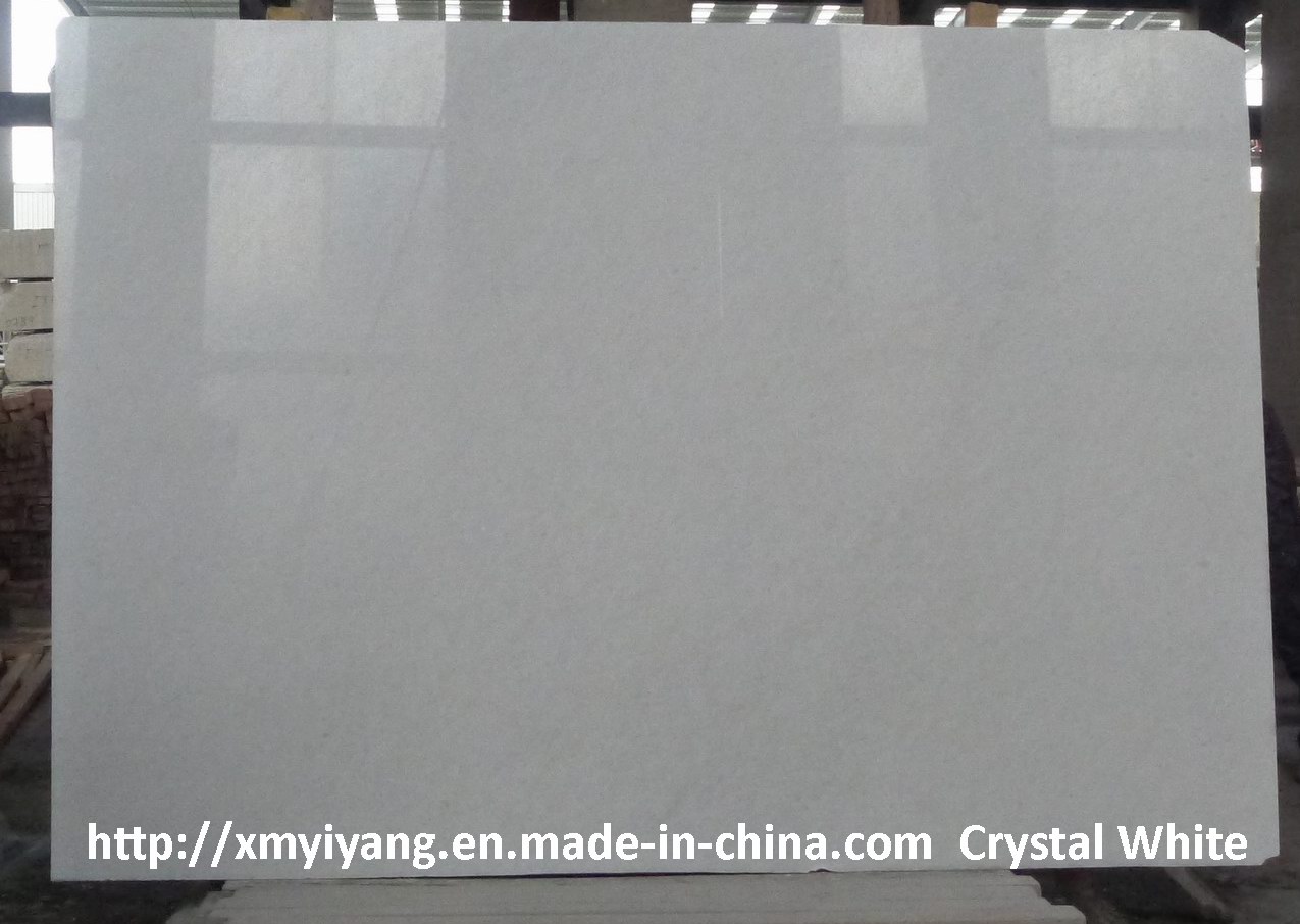 Vietnam Crystal White Marble Slabs, Marble Stone Slab