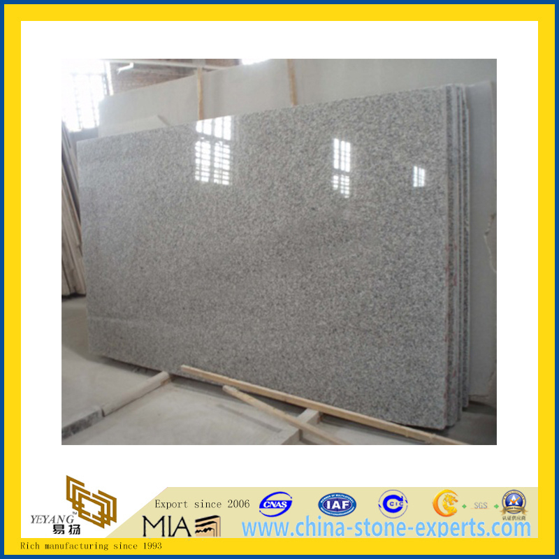Polished Natural Stone Grey G603 Granite Slab for Countertop/Vanitytop (YQC)