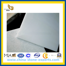 China Pure Crystal White Marble Tile for Flooring, Walling (YQC)